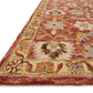 Loloi Rugs Victoria Collection Rug in Terracotta, Gold - 9'3" x 13'