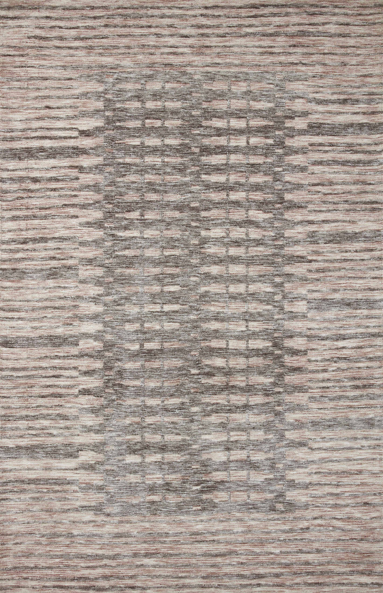 Loloi Rugs Yeshaia Collection Rug in Blush, Taupe - 9'3" x 13'
