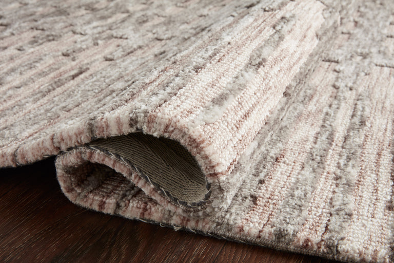 Loloi Rugs Yeshaia Collection Rug in Blush, Taupe - 9'3" x 13'