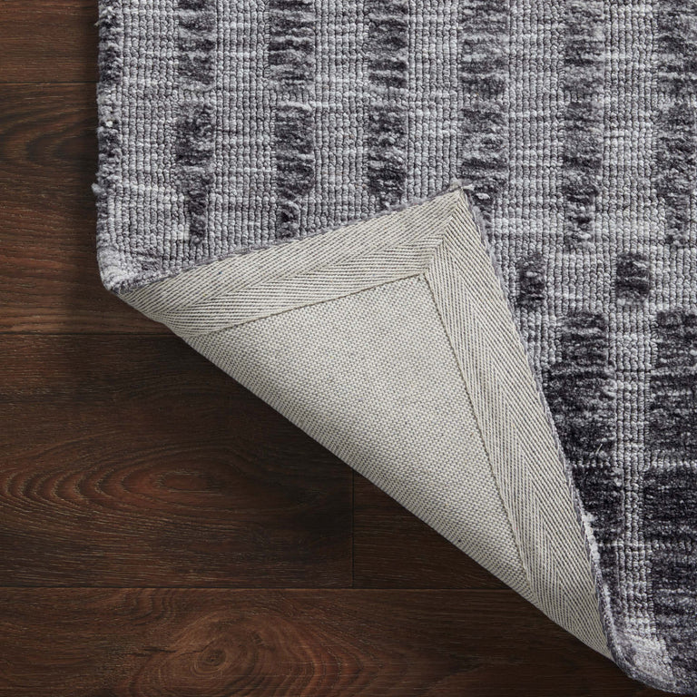 Loloi Rugs Yeshaia Collection Rug in Grey, Charcoal - 9'3" x 13'