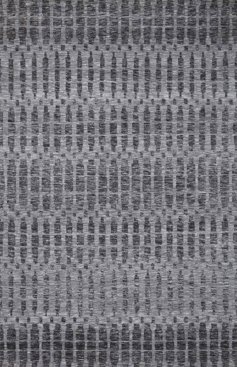 Loloi Rugs Yeshaia Collection Rug in Grey, Charcoal - 8'6" x 12'