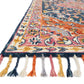 Loloi Rugs Zharah Collection Rug in Navy, Multi - 9'3" x 13'
