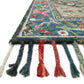 Loloi Rugs Zharah Collection Rug in Navy, Blue - 9'3" x 13'