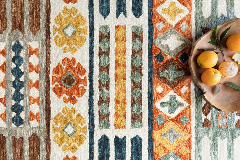 Loloi Rugs Zharah Collection Rug in Santa Fe Spice - 9'3" x 13'