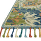 Loloi Rugs Zharah Collection Rug in Blue, Multi - 7'9" x 9'9"