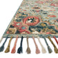 Loloi Rugs Zharah Collection Rug in Light Blue, Multi - 9'3" x 13'
