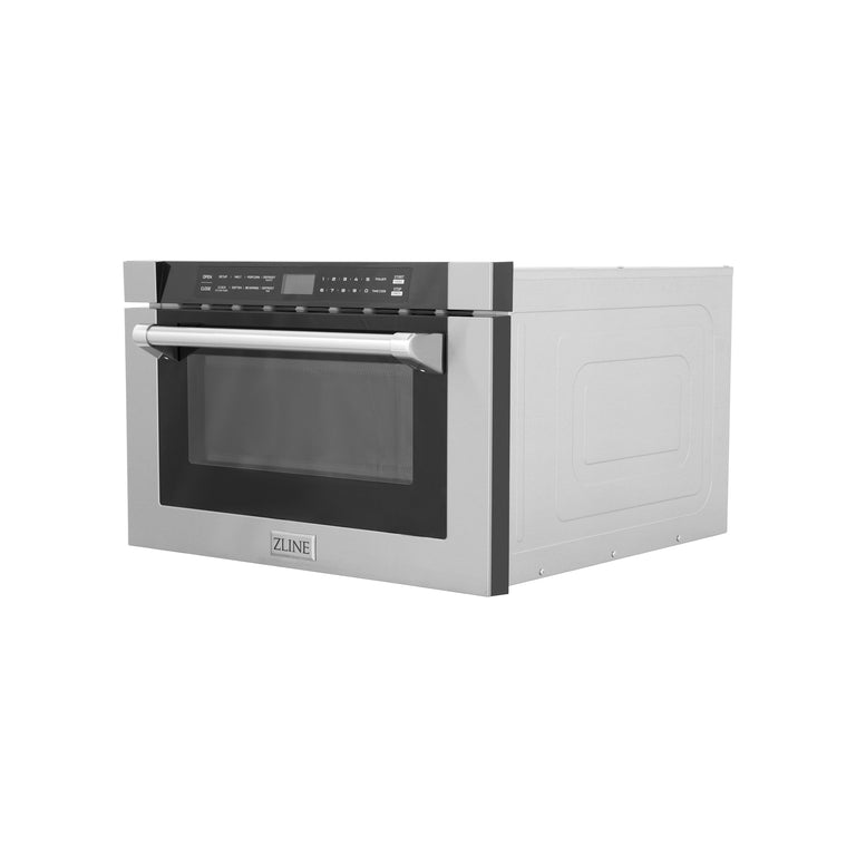 ZLINE 24 1.2 cu. ft. Built-in Microwave Drawer in Stainless Steel