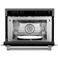 ZLINE 24 in. Built-in Convection Microwave Oven in Black Stainless Steel, MWO-24-BS