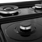ZLINE 24 in. Professional Gas Burner/Electric Oven in DuraSnow® Stainless Steel Range, RAS-SN-24