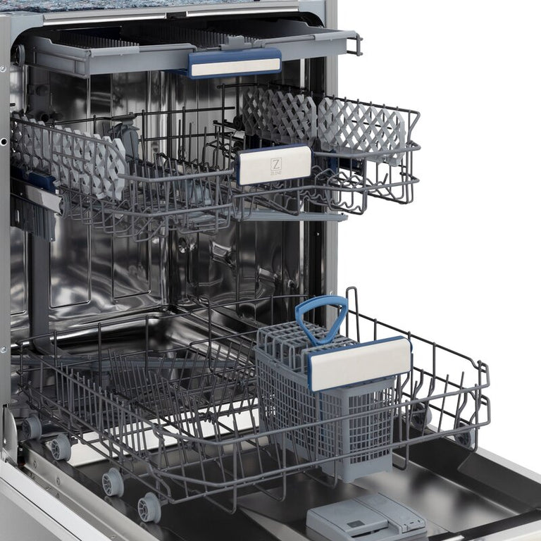 ZLINE 24 in. Top Control Tall Dishwasher in Stainless Steel with 3rd Rack, DWV-304-24
