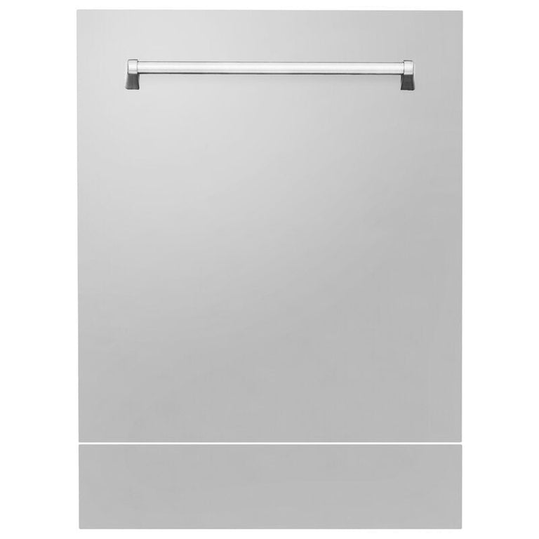 ZLINE Appliance Bundle - 60 In. Dual Fuel Range, 36 In. Refrigerator, Range Hood and 3-Rack Dishwasher in Stainless Steel, Bundle-4KPR-RARH60-DWV