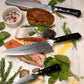 ZLINE 3-Piece Professional Japanese Damascus Steel Kitchen Knife Set, KSETT-JD-3