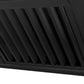ZLINE 30 in. Autograph Edition in Black Stainless Steel Range Hood with Champagne Bronze Handle, BS655Z-30-CB