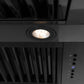 ZLINE 36 In. Black Stainless Steel Range Hood with Black Stainless Steel Handle, BS655-36-BS