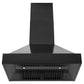 ZLINE 36 in. 700 CFM Black Stainless Steel Wall Mount Range Hood, BS655N-36