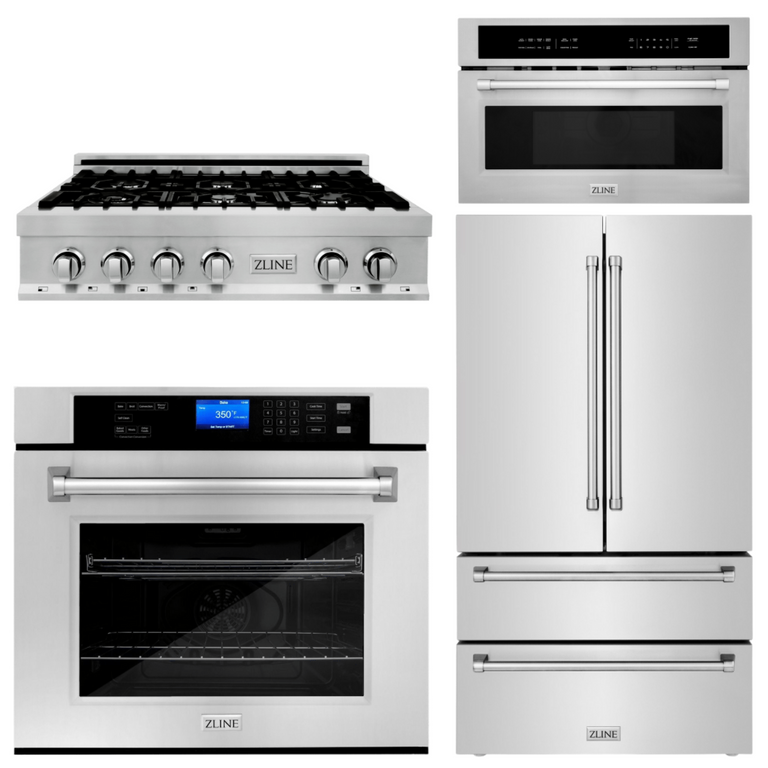 ZLINE Appliance Package 36 In. Rangetop 30 In. Wall Oven