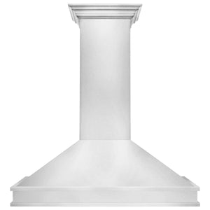 ZLINE 48" Designer Series Wall Mount Range Hood in Satin Stainless Steel, 8656S-48