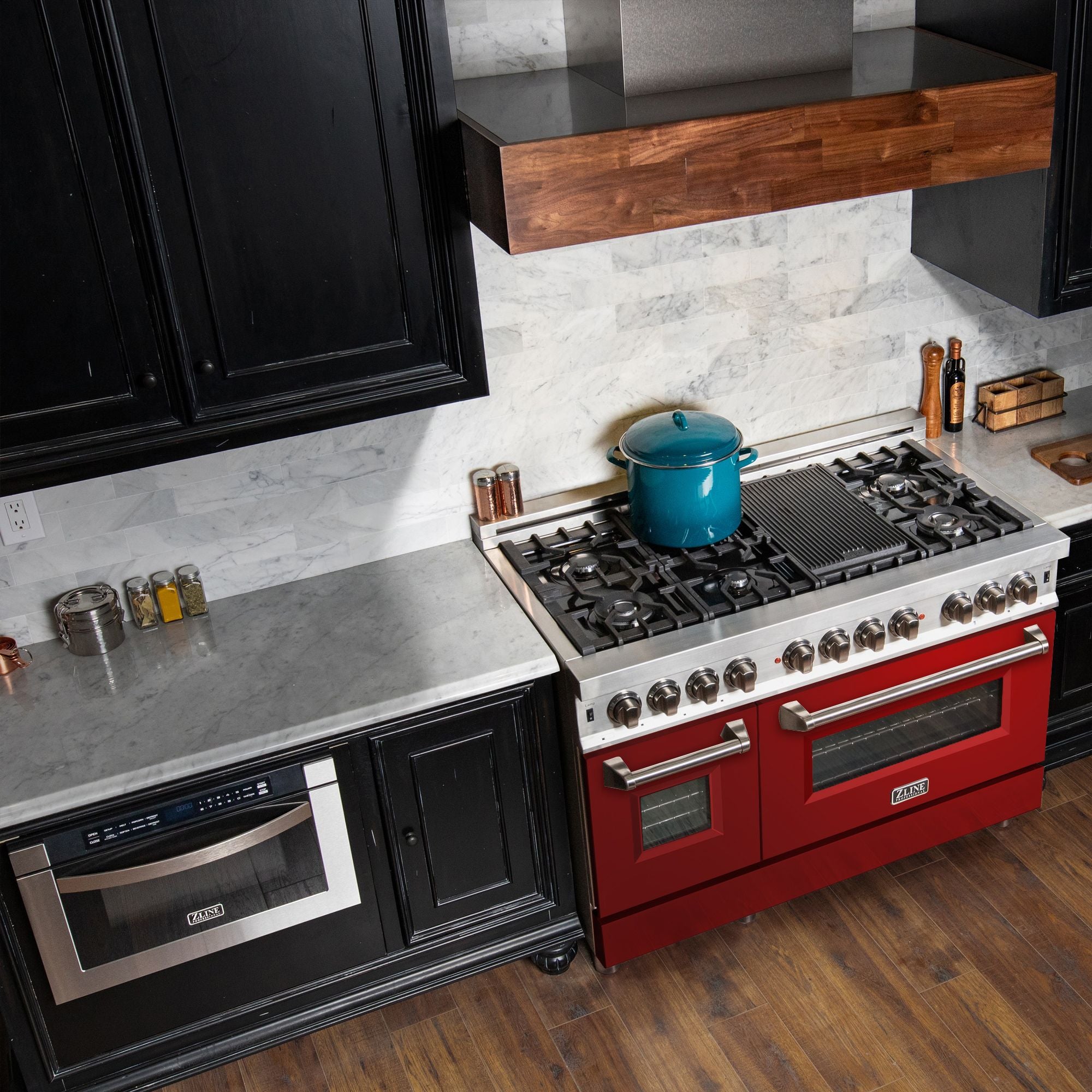 ZLINE 48 in. Professional Gas Burner/Electric Oven Stainless Steel 6.0
