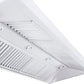 ZLINE 60 in. Professional Convertible Vent Wall Mount Range Hood in Stainless Steel with Crown Molding, 597CRN-60