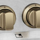 ZLINE Autograph Edition 48 In. Rangetop with 7 Gas Burners in DuraSnow® Stainless Steel and Champagne Bronze Accents, RTSZ-48-CB