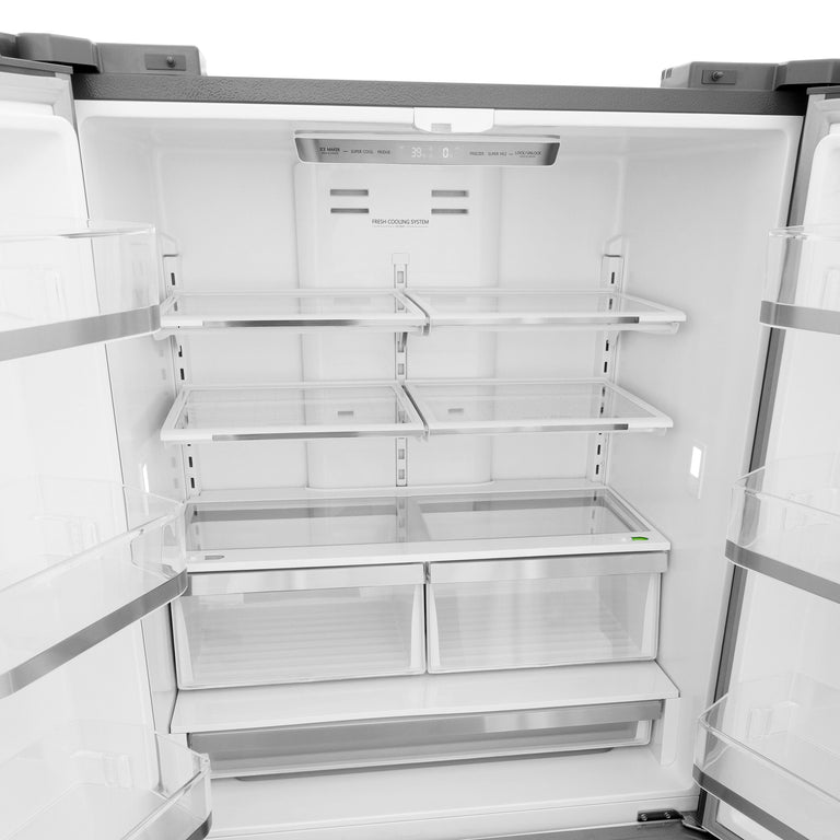 ZLINE Appliance Bundle - 60 In. Dual Fuel Range, 36 In. Refrigerator, Range Hood and 3-Rack Dishwasher in Stainless Steel, Bundle-4KPR-RARH60-DWV