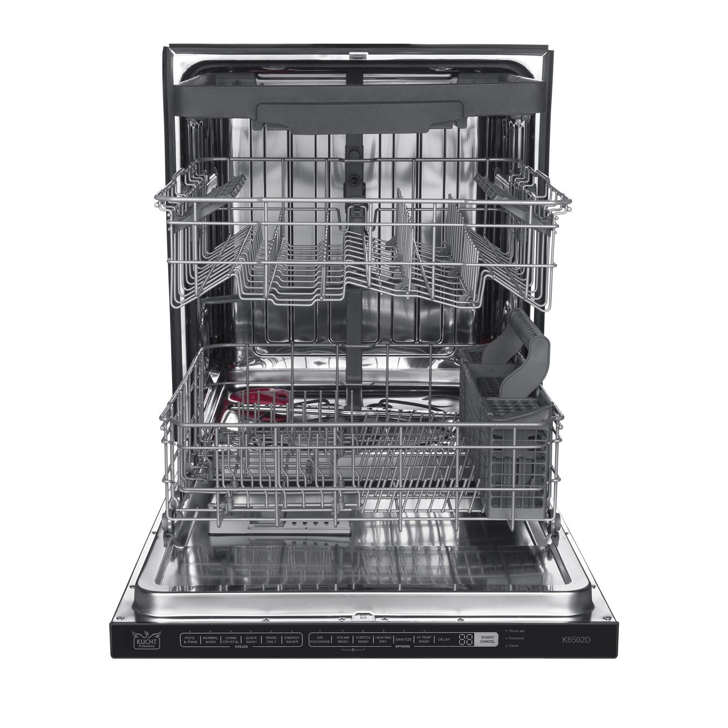 Kucht 24 in. Professional Top Control Dishwasher in Stainless Steel wi