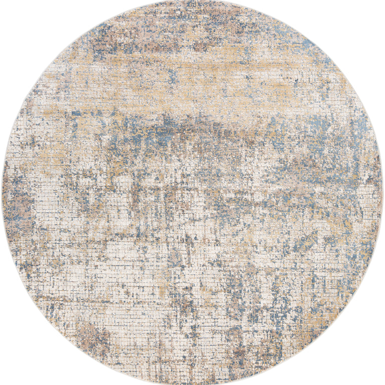Surya Aisha Modern Rug - 5 feet, Sky Blue, AIS2300-53RD