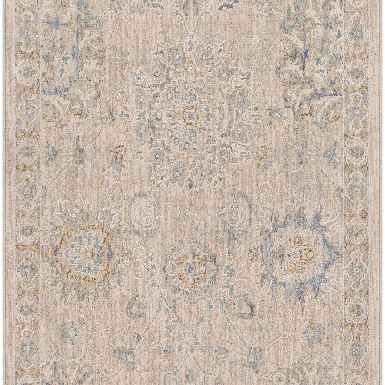 Surya Avant Garde Traditional Rug - 2.6 x 8 feet, Light Gray, AVT2307-2773