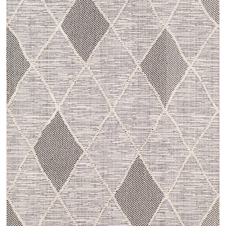 Surya Azilal Global Rug - 4 x 6 feet, Medium Gray, AZI2304-43511