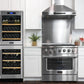 Kucht Professional 36 in. 5.2 cu ft. Natural Gas Range with Silver Knobs, KNG361-S