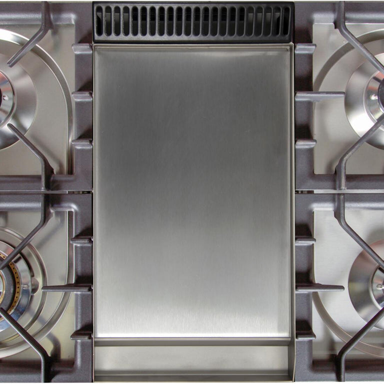 ILVE 40 in. Nostalgie Series Natural Gas Burner and Electric Oven Range in White with Bronze Trim, UPDN100FDMPBYNG