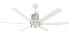 Big Ass Fans i6 60" Ceiling Fan in White, Downrod 6", Covered Outdoors
