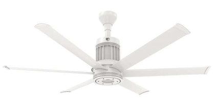 Big Ass Fans i6 60" Ceiling Fan in White, Downrod 6", Covered Outdoors