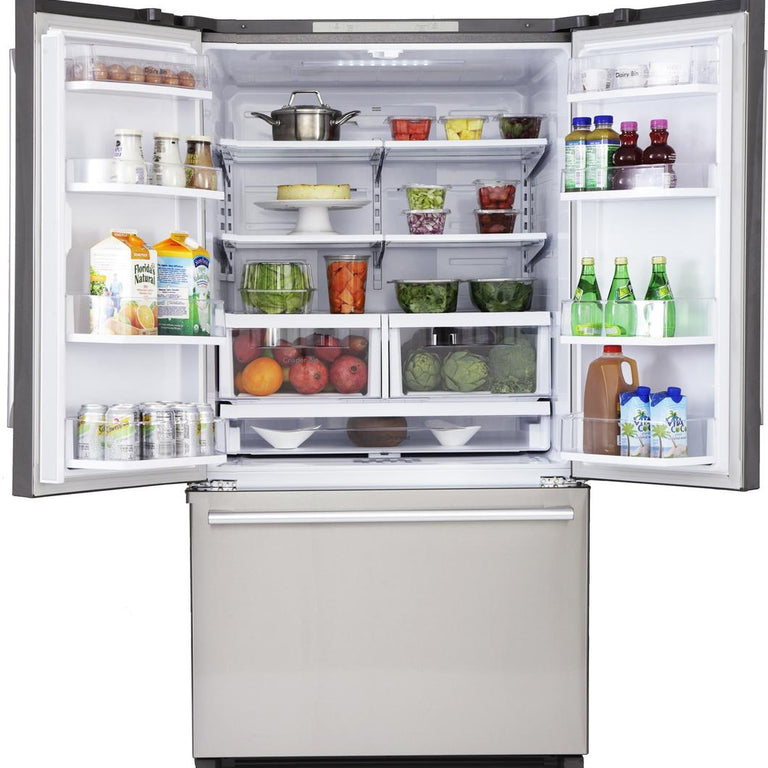 Kucht Professional 36 in. 26.1 cu. ft. French Door Refrigerator in Stainless Steel, K748FDS