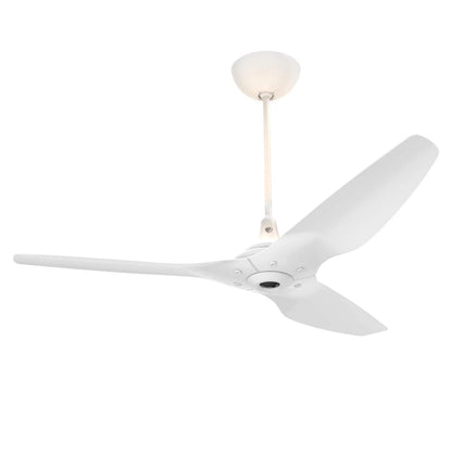 Big Ass Fans Haiku 60" Ceiling Fan with White Blades and White Finish, Downrod 32", Indoors with Uplight