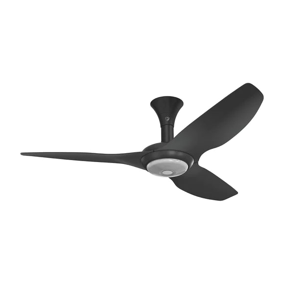 Big Ass Fans Haiku 52" Ceiling Fan, Low Profile Mount with Black Blades and Black Finish with LED