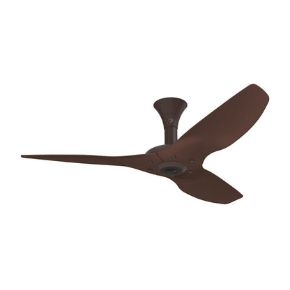 Big Ass Fans Haiku 52" Ceiling Fan, Low Profile Mount with Cocoa Aluminum Blades and Oil Rubbed Bronze Finish with LED - Covered Outdoors