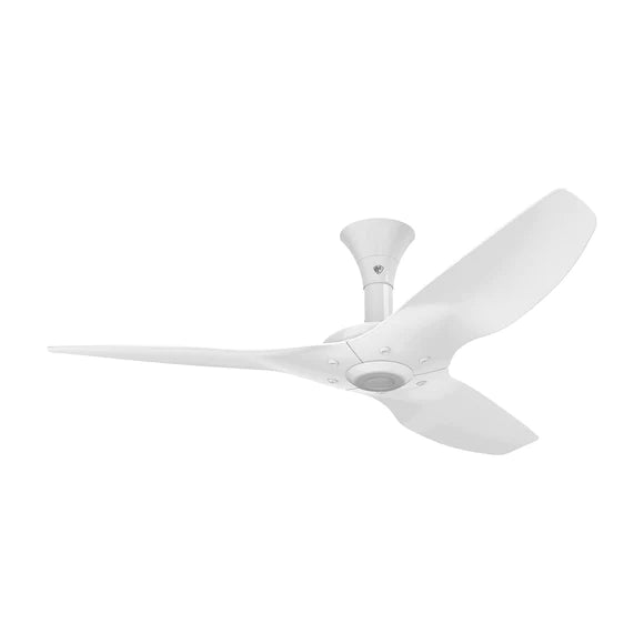 Big Ass Fans Haiku 60" Ceiling Fan, Low Profile Mount with White Blades and White Finish with LED - Covered Outdoors