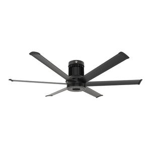 Big Ass Fans i6 60" Ceiling Fan in Black, Covered Outdoors