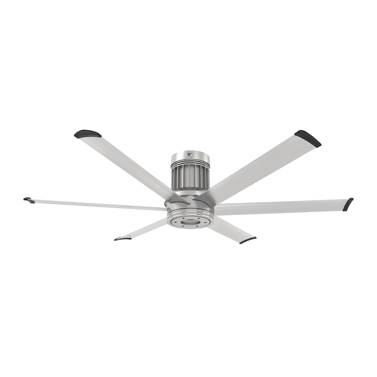 Big Ass Fans i6 60" Ceiling Fan in Brushed Aluminum, Covered Outdoors