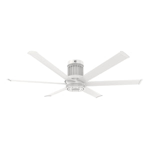 Big Ass Fans i6 60" Ceiling Fan in White, Covered Outdoors