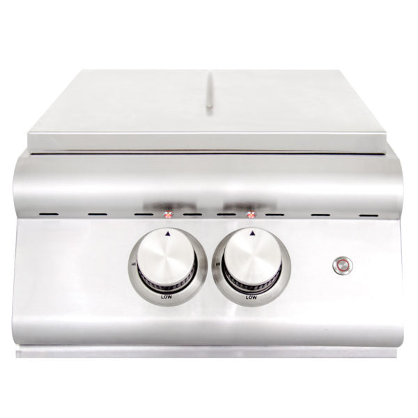 Blaze LTE Power Burner with Lights - Natural Gas, BLZ-PBLTE-NG
