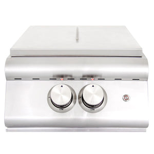 Blaze LTE Power Burner with Lights - Natural Gas, BLZ-PBLTE-NG