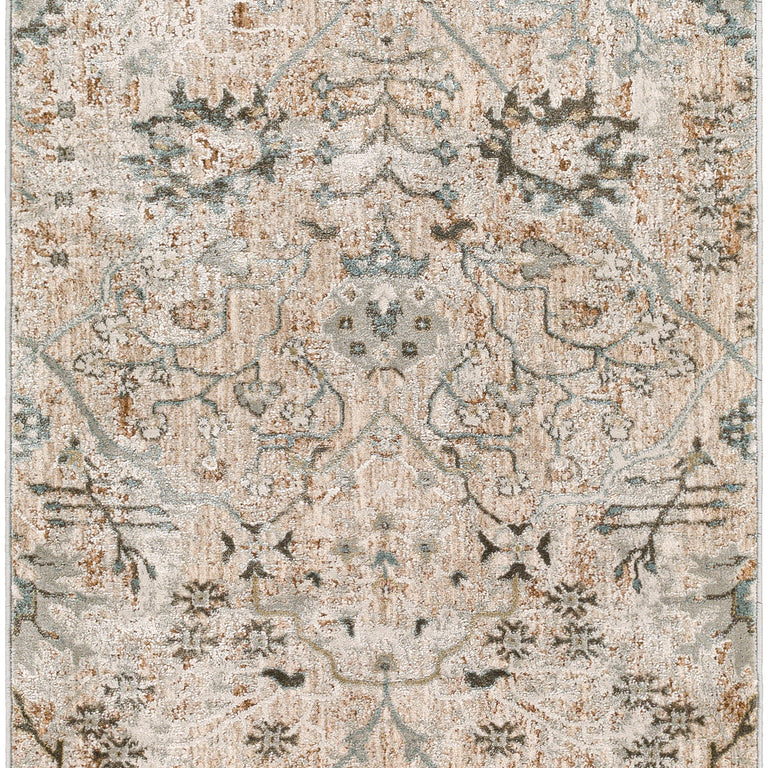 Surya Brunswick Traditional Rug - 2.6 x 8 feet, Ivory, BWK2311-2773