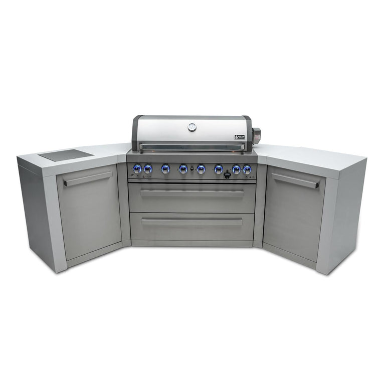 Mont Alpi 805 Deluxe Island Grill wth 45 Degree Corners, MAi805-D45