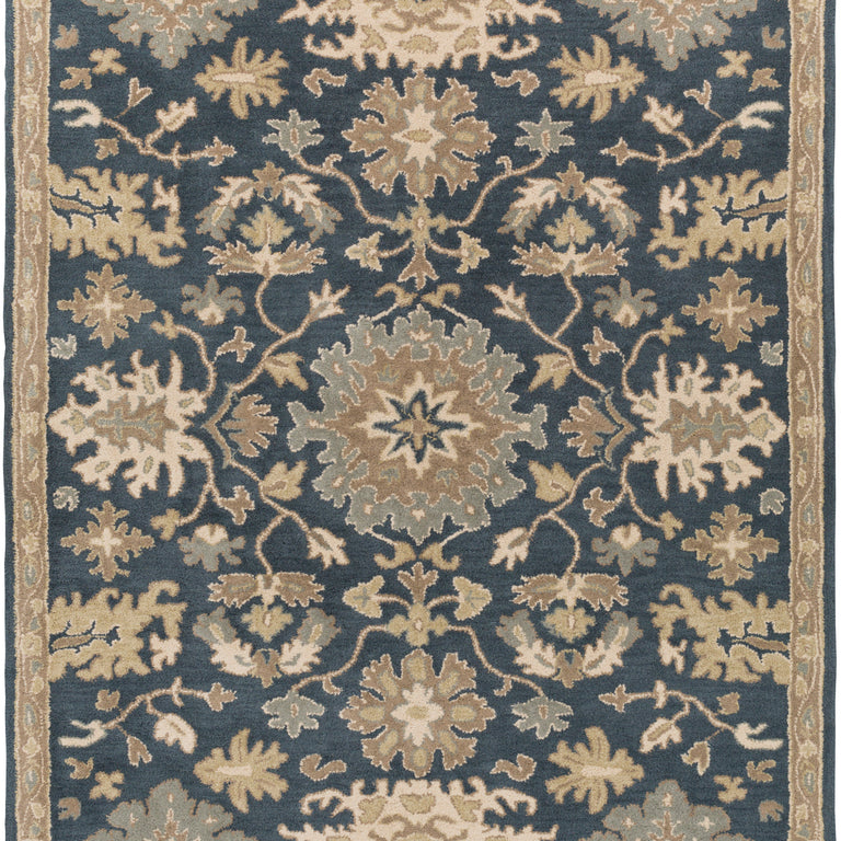 Surya Caesar Traditional Rug - 5 x 8 feet, Navy, CAE1154-58