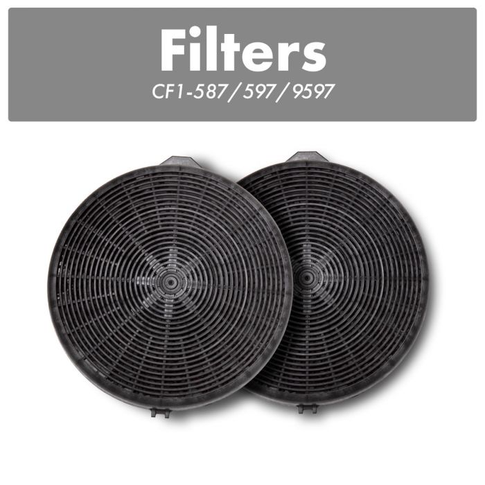 ZLINE 1 Set Charcoal Filters (CF1-587/597/9597) for Range Hoods w/ Recirculating Option