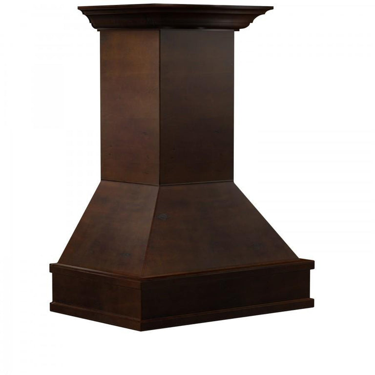 ZLINE 30 in. Designer Wooden Wall Mount Range Hood in Walnut and Hamilton, 329WH-30