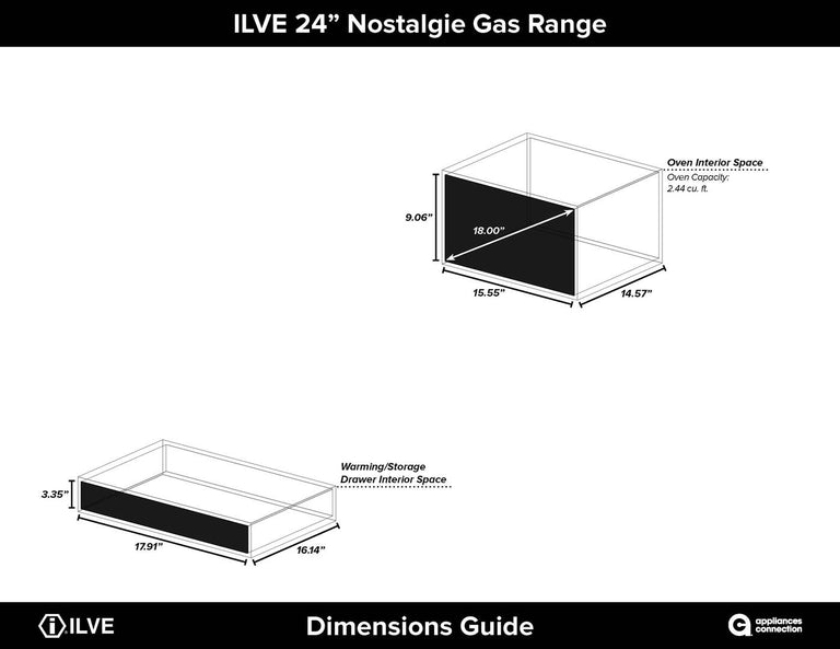 ILVE 24 in. Nostalgie Series Single Oven Natural Gas Burner and Oven in Stainless Steel with Brass Trim, UPN60DVGGING