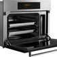 Fotile 24 in. Built-in Steam Oven in Tempered Glass and Stainless Steel, SCD42-F1